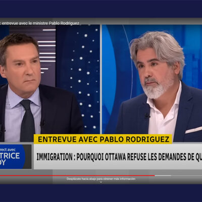 Immigration au Canada : entrevue avec le ministre Pablo Rodriguez